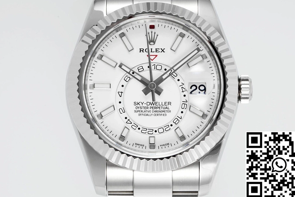 M336934-0003 Factory ZF SKY White Dial DWELLER Rolex 1024